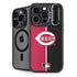 MLB Cincinnati Reds Split iPhone 14 Pro Kickstand Case
